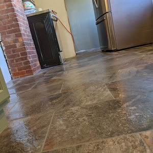 Farmhouse kitchen floor