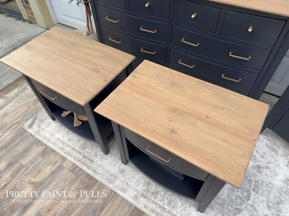 Thumbnail: Large Solid Wood Bedroom Set