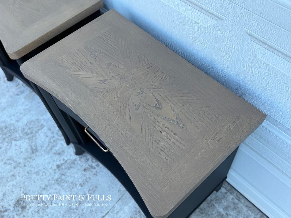 Thumbnail: XL Solid Wood Nighstands