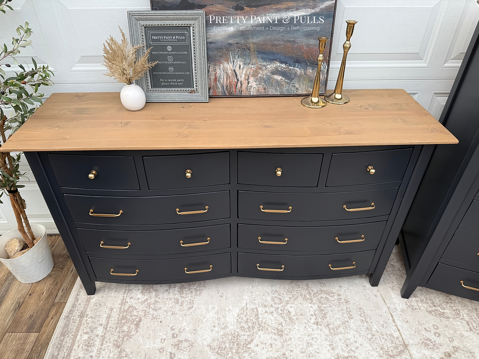 Thumbnail: Large Solid Wood Bedroom Set