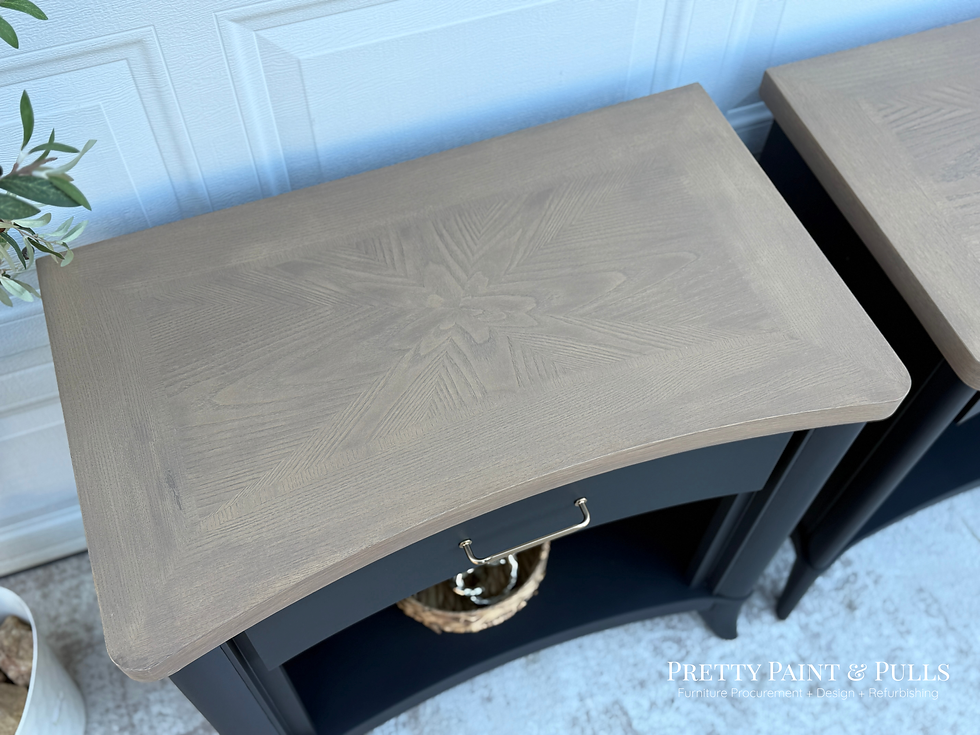 Thumbnail: XL Solid Wood Nighstands