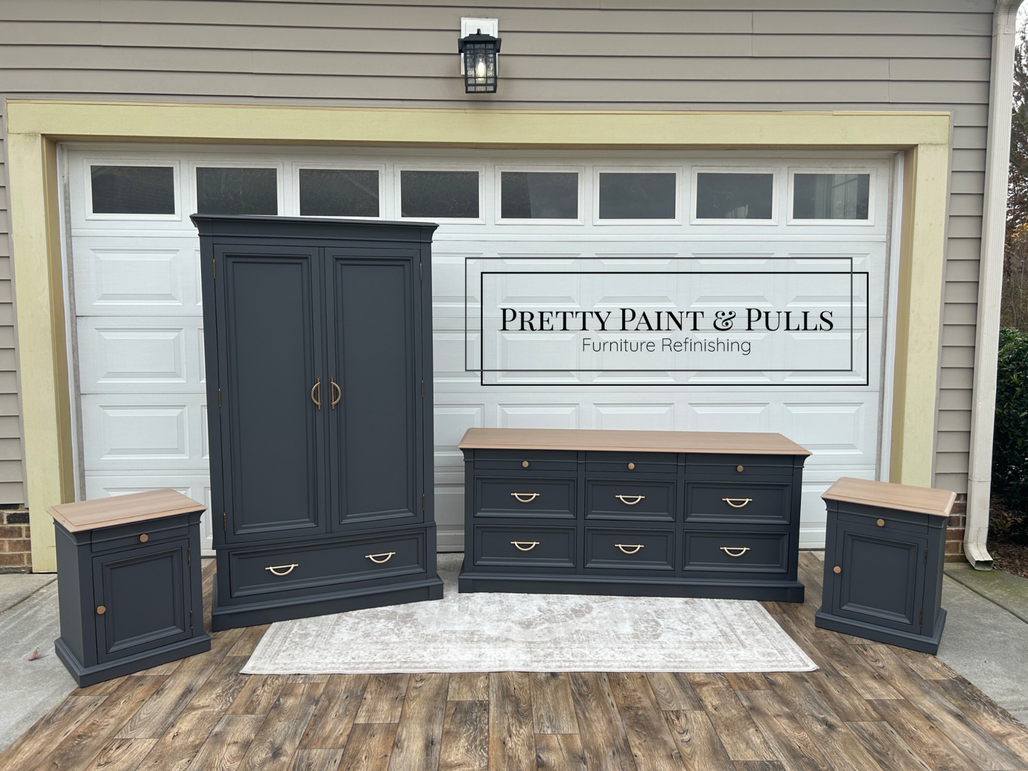 Solid Wood Bedroom Set