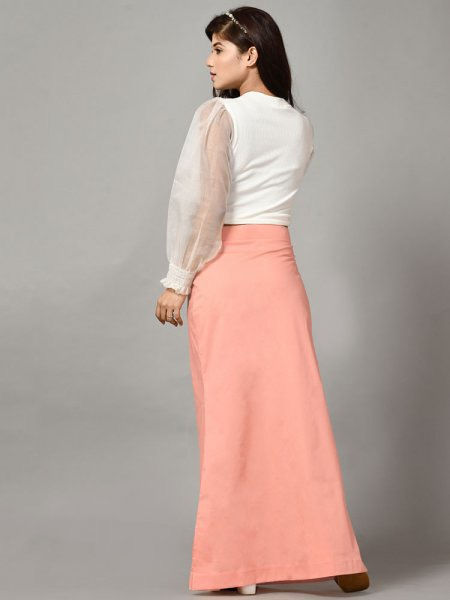 Thumbnail: Designer Petticoat  - Peach
