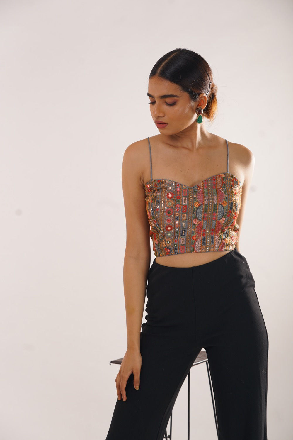 Kutchi spaghetti blouse.