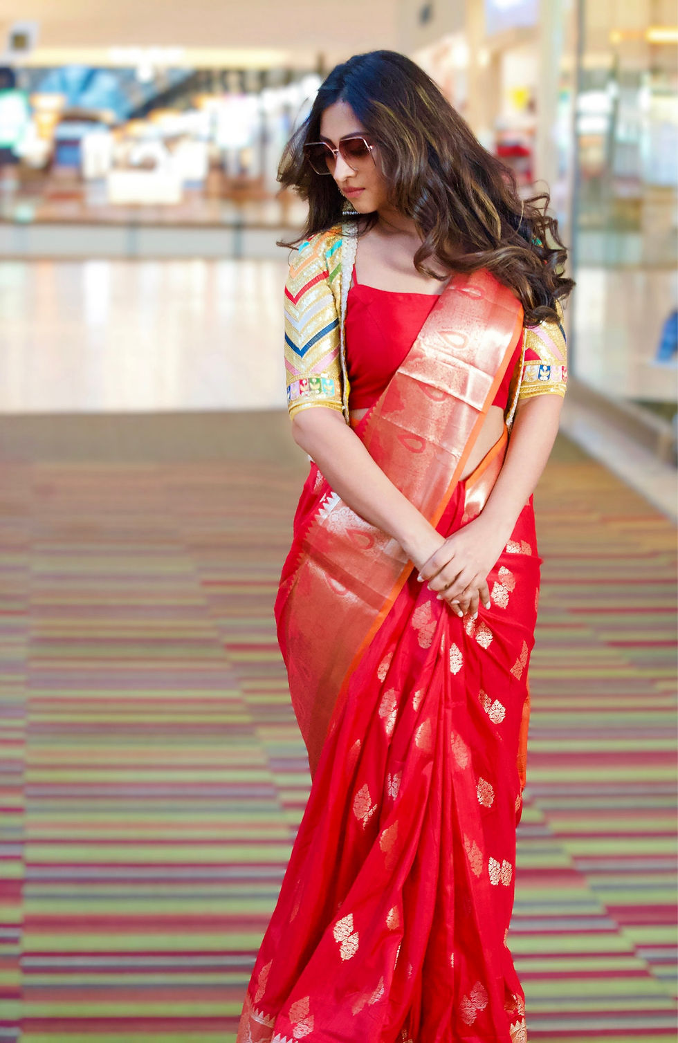 Thumbnail: Saree & Blouse Set