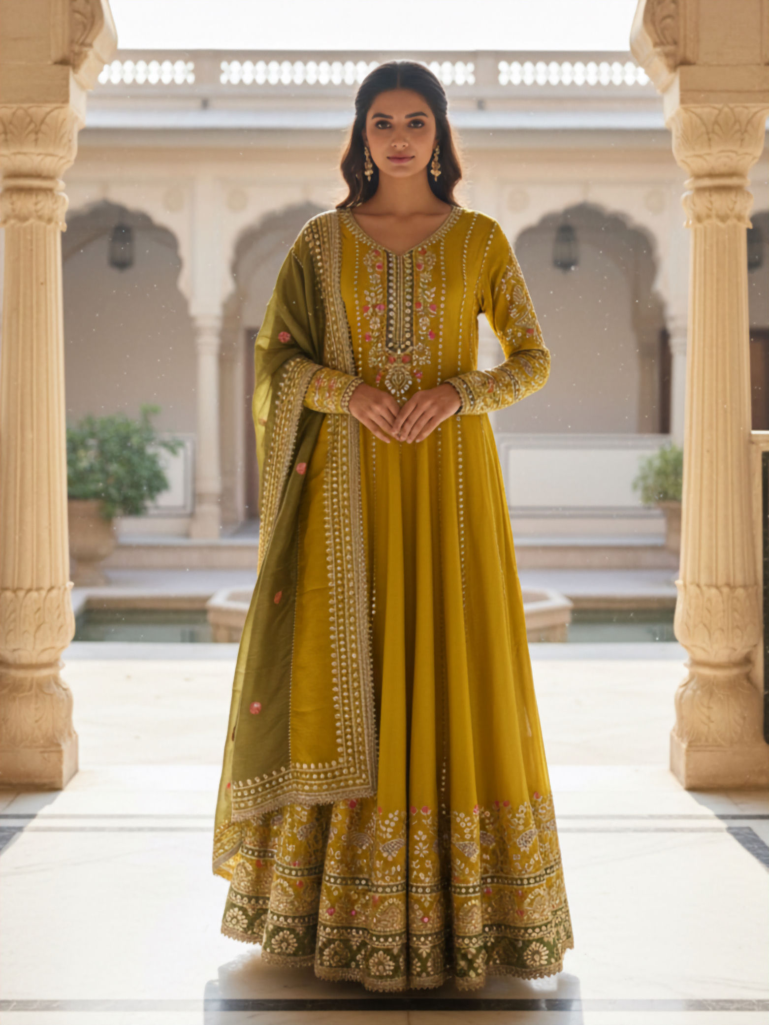 Wedding / Haldi Anarkali