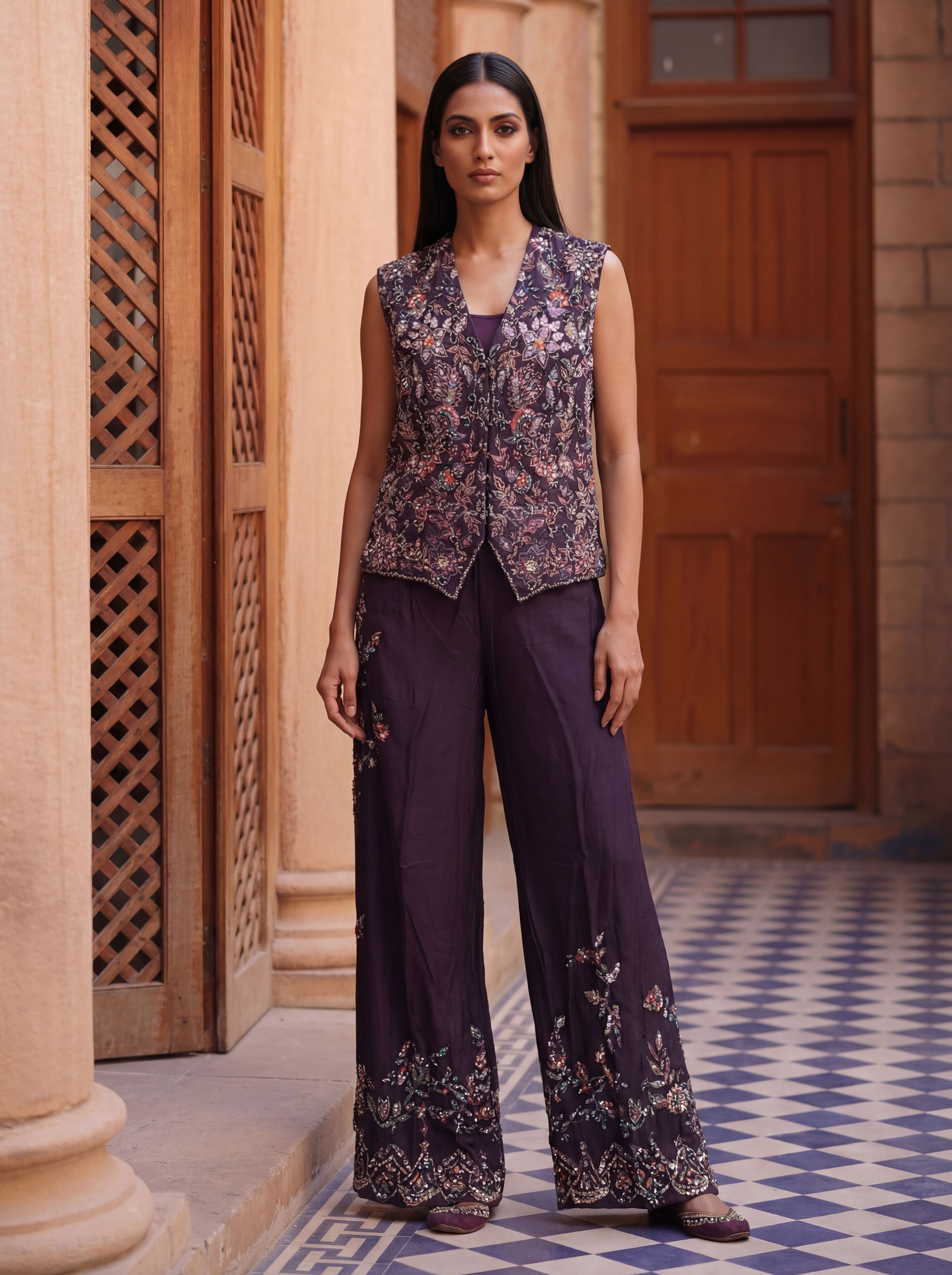 Indowestern Sharara.