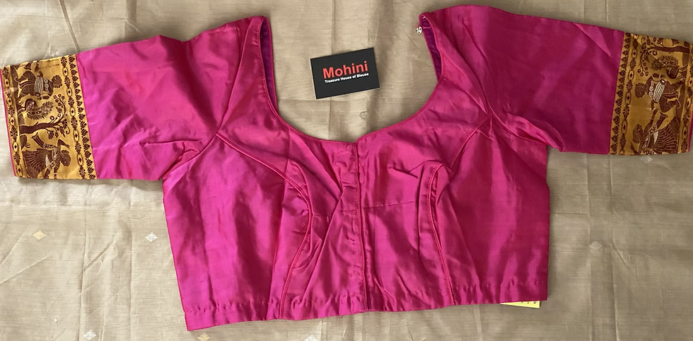 Thumbnail: Baluchori Pink Blouse.
