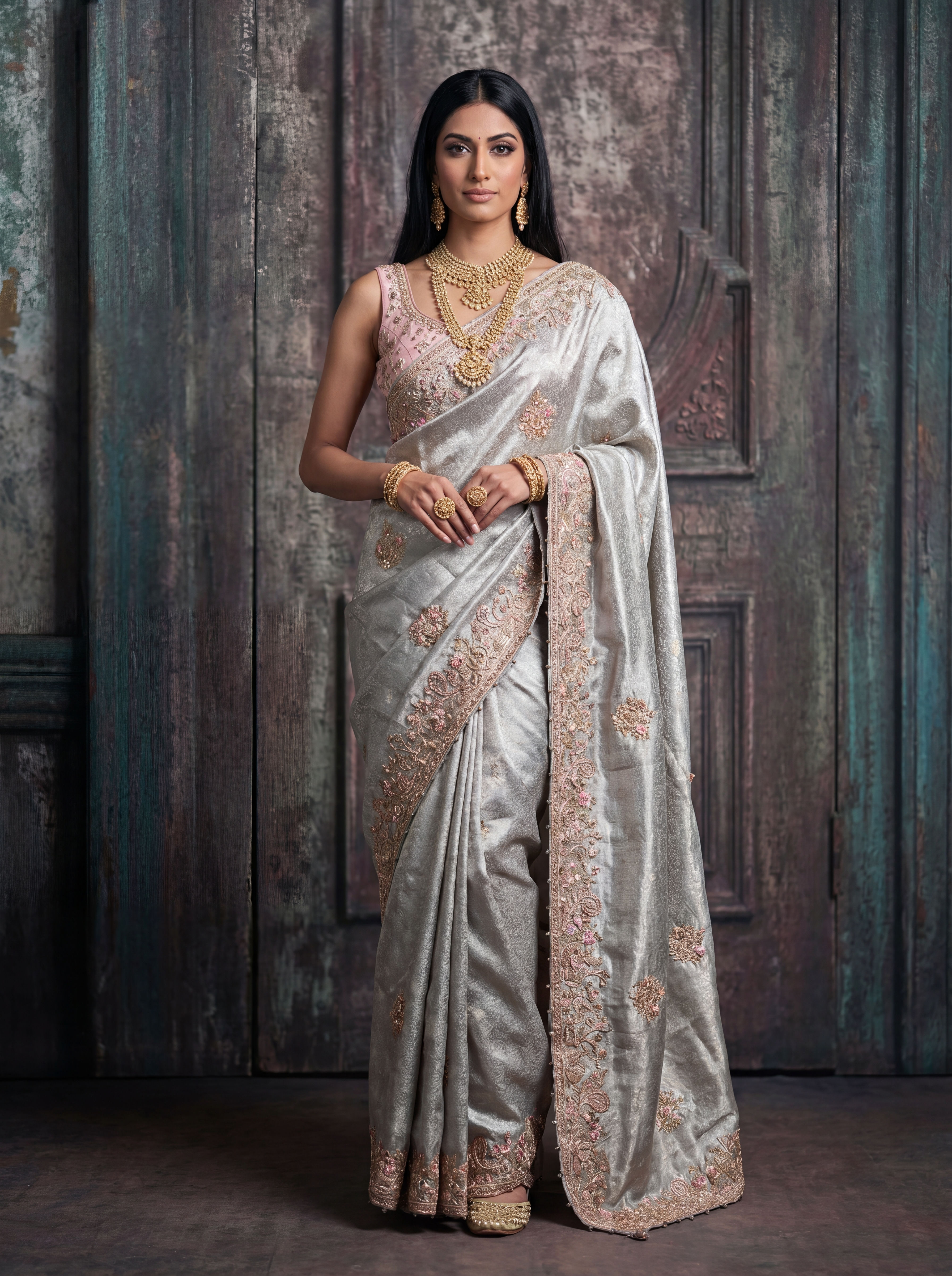 Bridal Saree - Tissue Kanjivaram