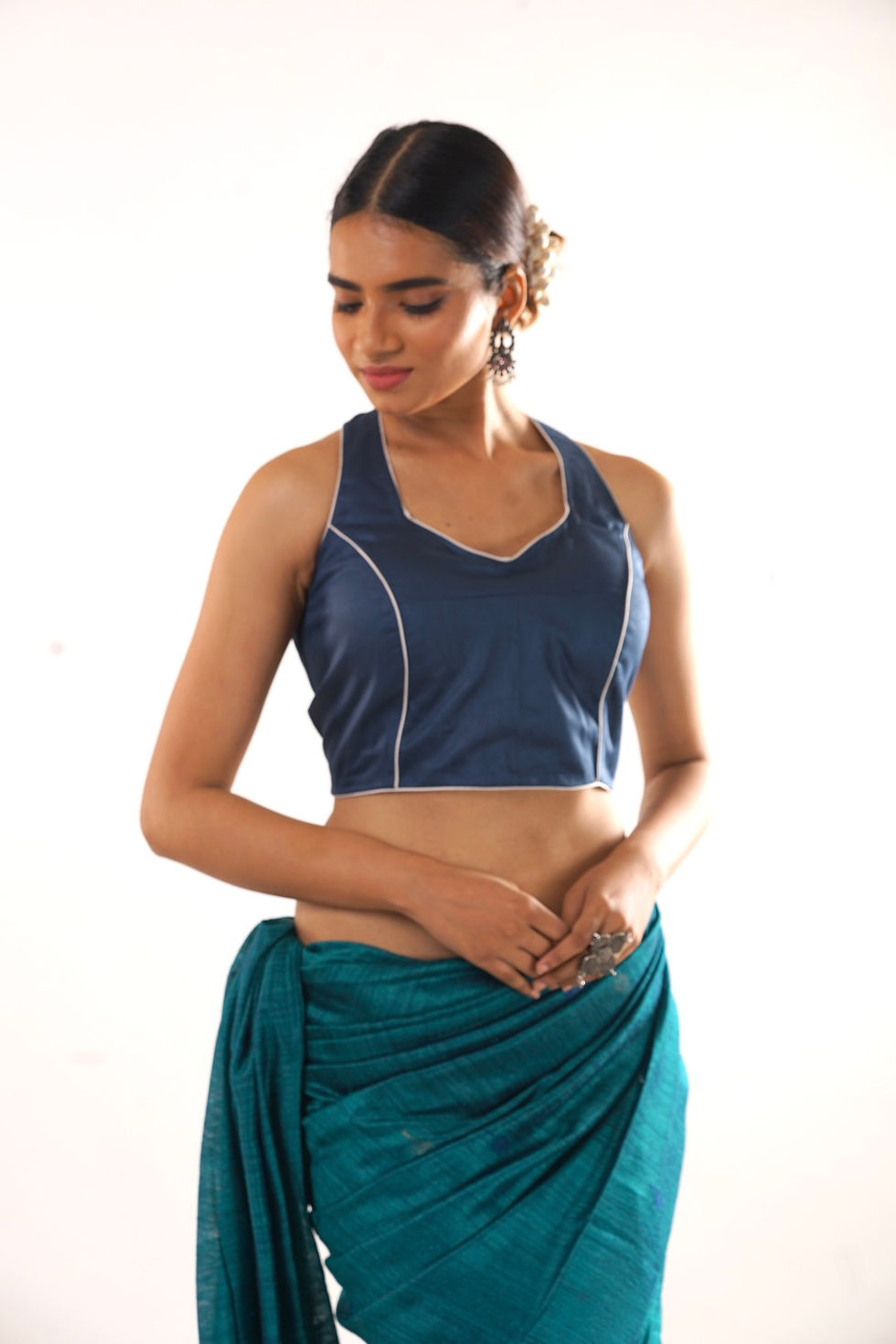 Thumbnail: Silk cotton sleeveless.