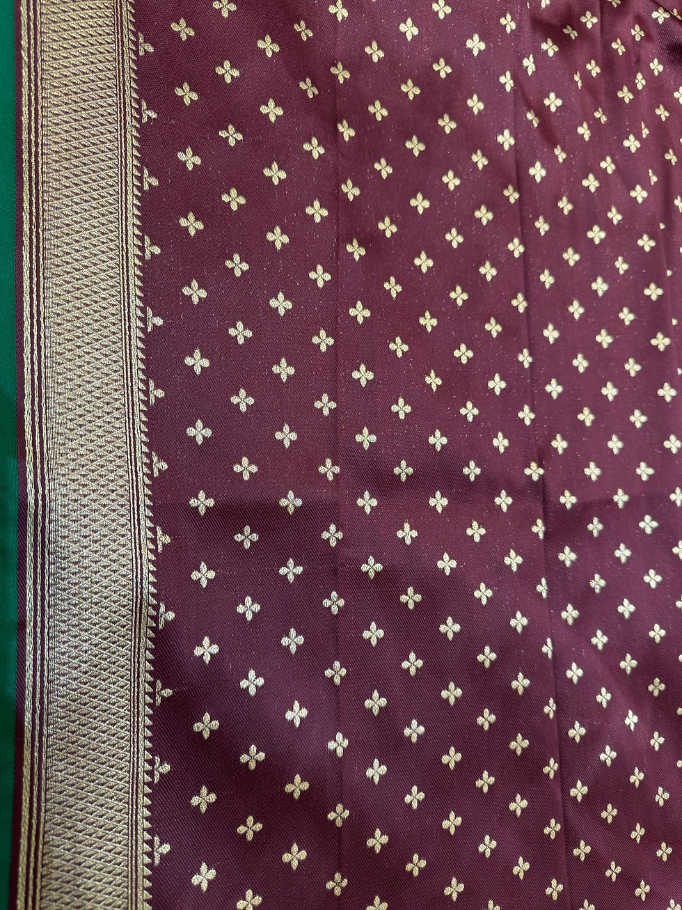 Thumbnail: Gadwal silk Saree.