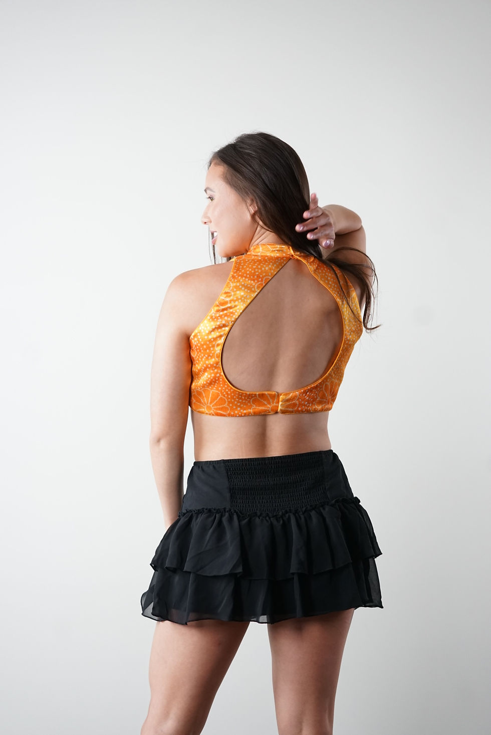 Thumbnail: Silk bandhani sleeveless .