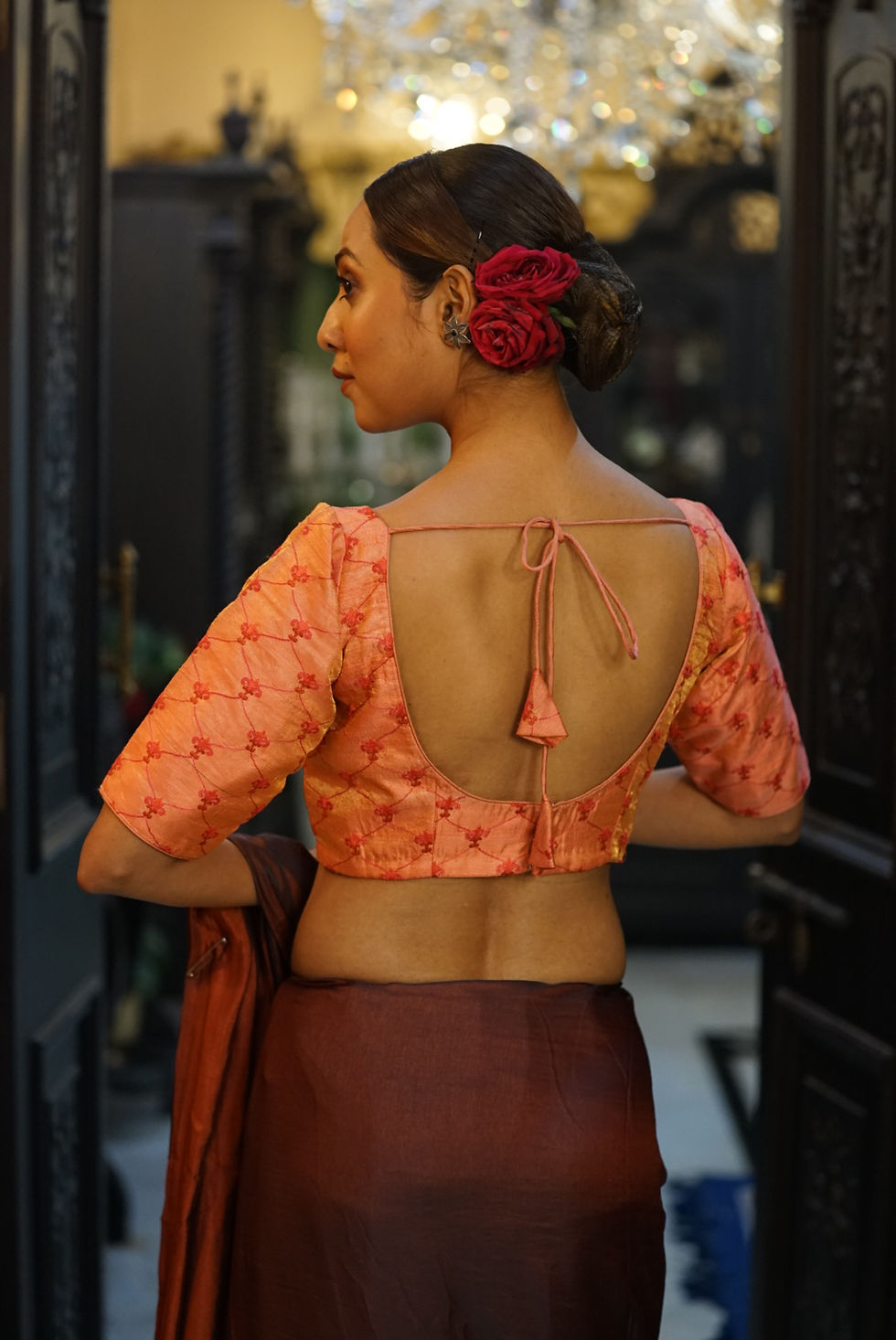 Thumbnail: Dual shaded blouse.