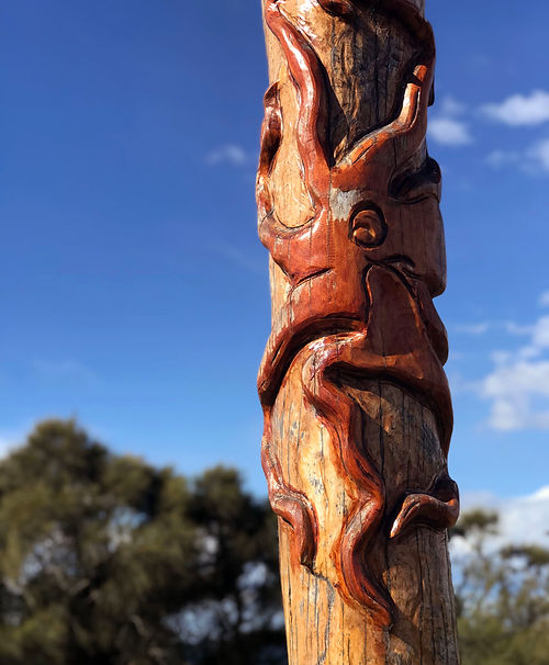 Wood Carving Art Sculpture : Noel Wellington