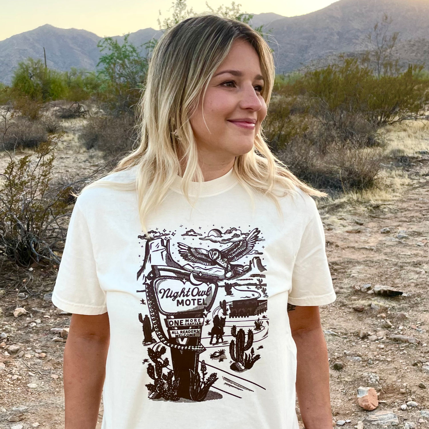 Night Owl Motel Tee
