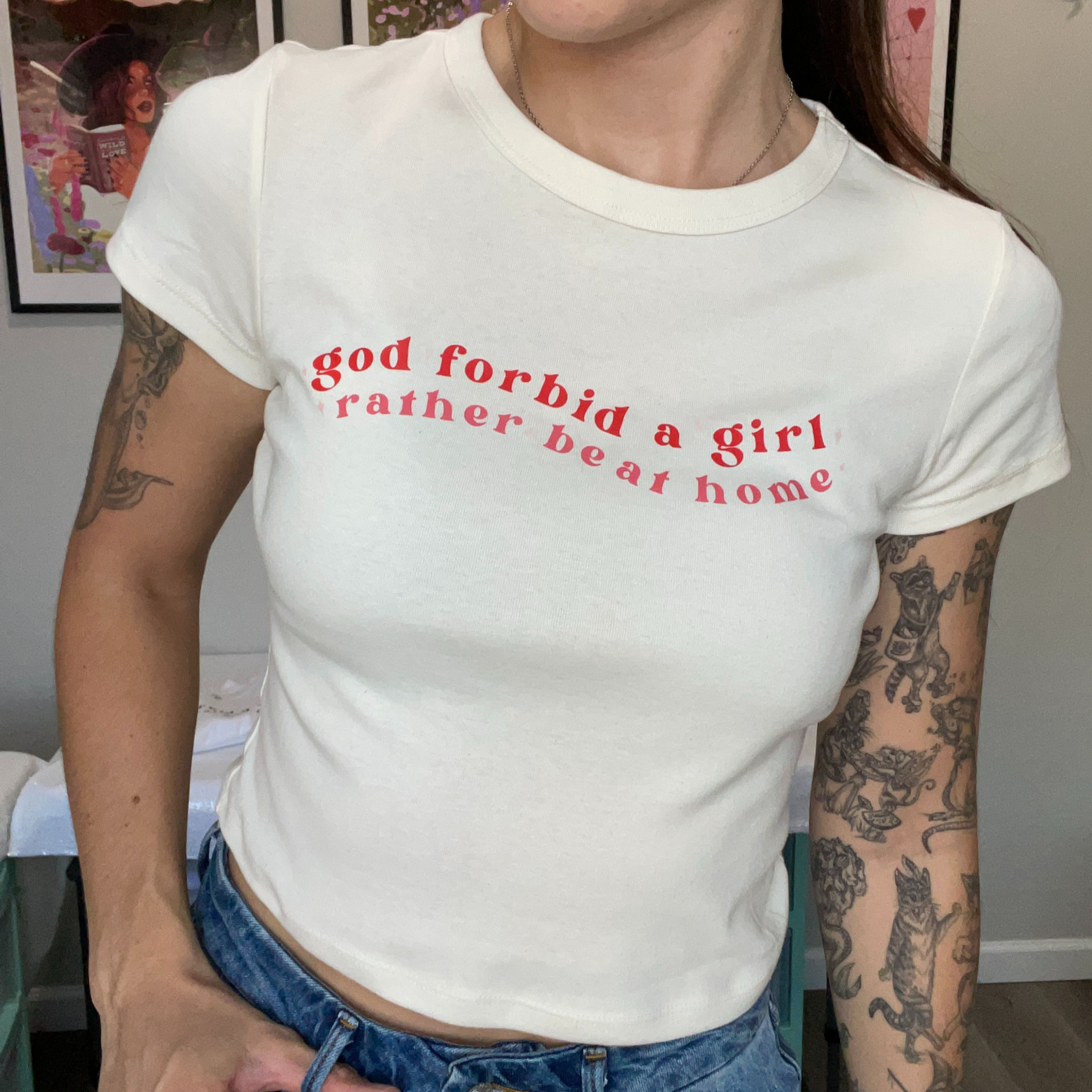 Rather be at Home Tee