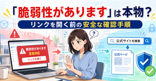 「Webサイトに脆弱性があります」というメールが来たら?安全に確認する5つの手順