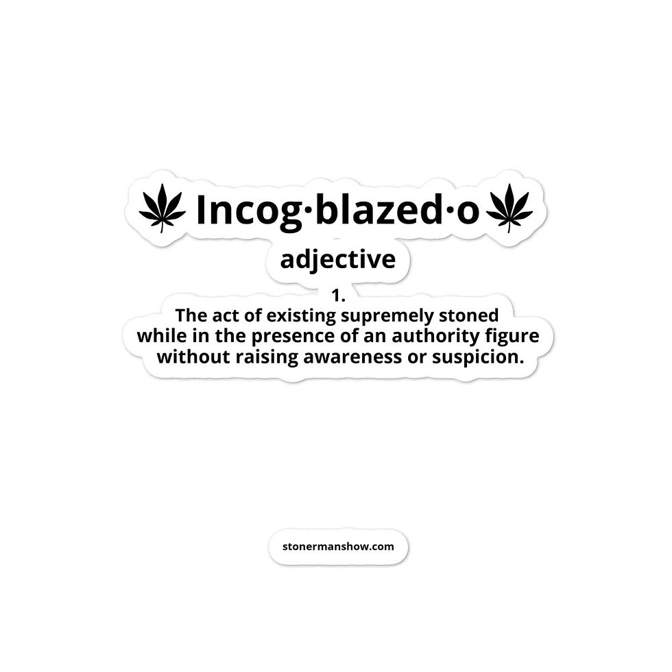 Thumbnail: Incogblazedo Bubble-free stickers