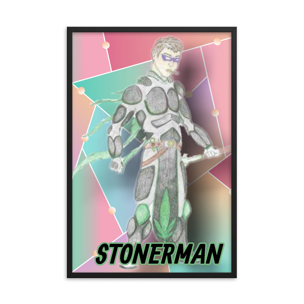 Thumbnail: Stonerman Framed poster