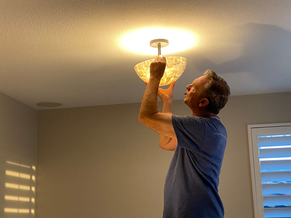 ceiling light fixtures installation
