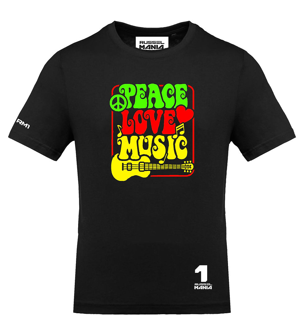 Peace love music Tshirt
