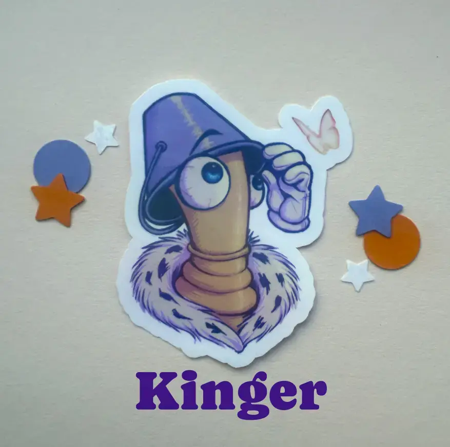 Thumbnail: The Amazing Digital Circus Holographic-Vinyl Character Stickers