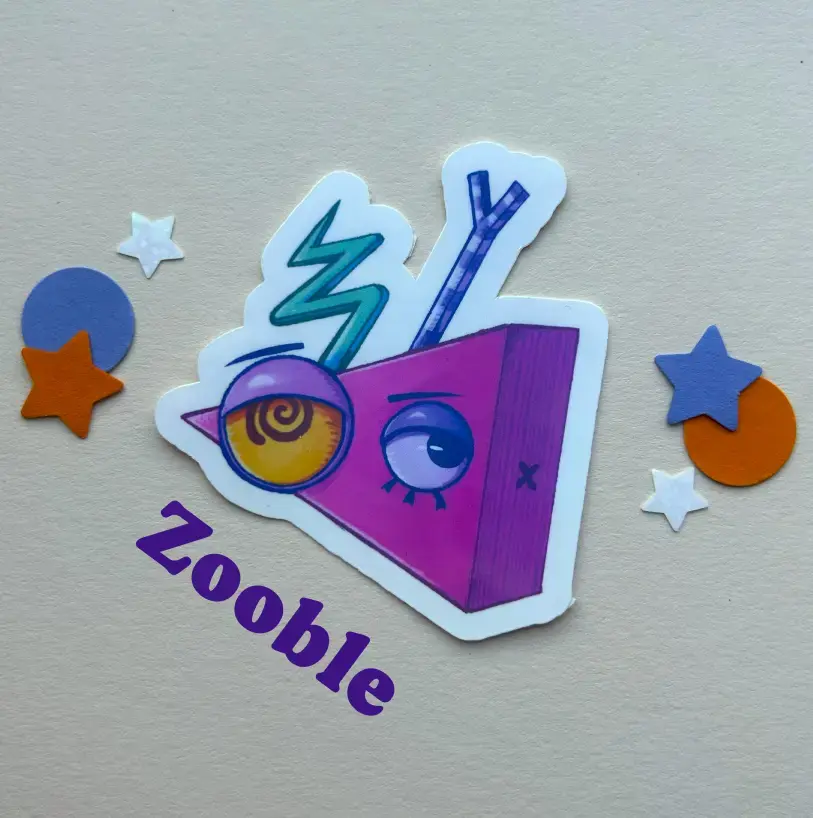 Thumbnail: The Amazing Digital Circus Holographic-Vinyl Character Stickers
