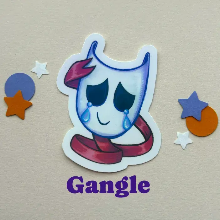 Thumbnail: The Amazing Digital Circus Holographic-Vinyl Character Stickers