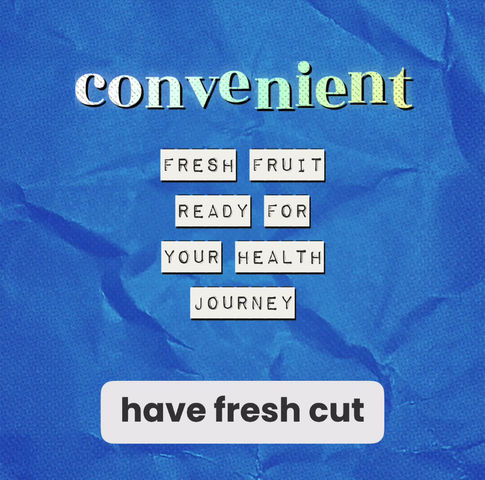 Ready to elevate your health game? Start with prepped fruit - it's easier than you think!
