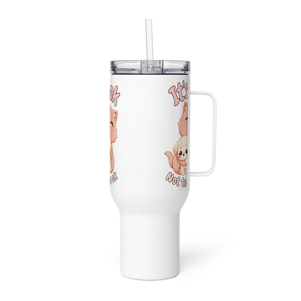 Thumbnail: Travel mug with a handle
