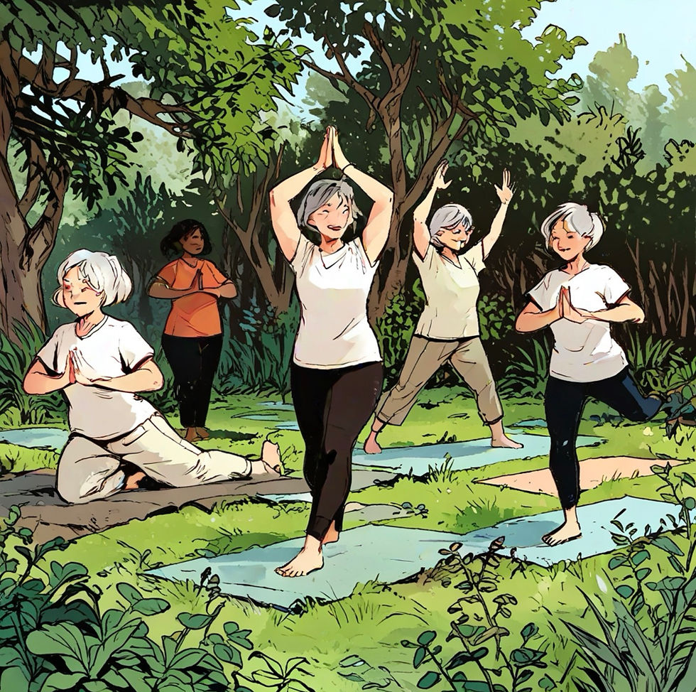 Having a stress reduction routine is important for longevity