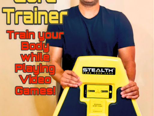 Stealth Core Trainer: Play video games while training your core!