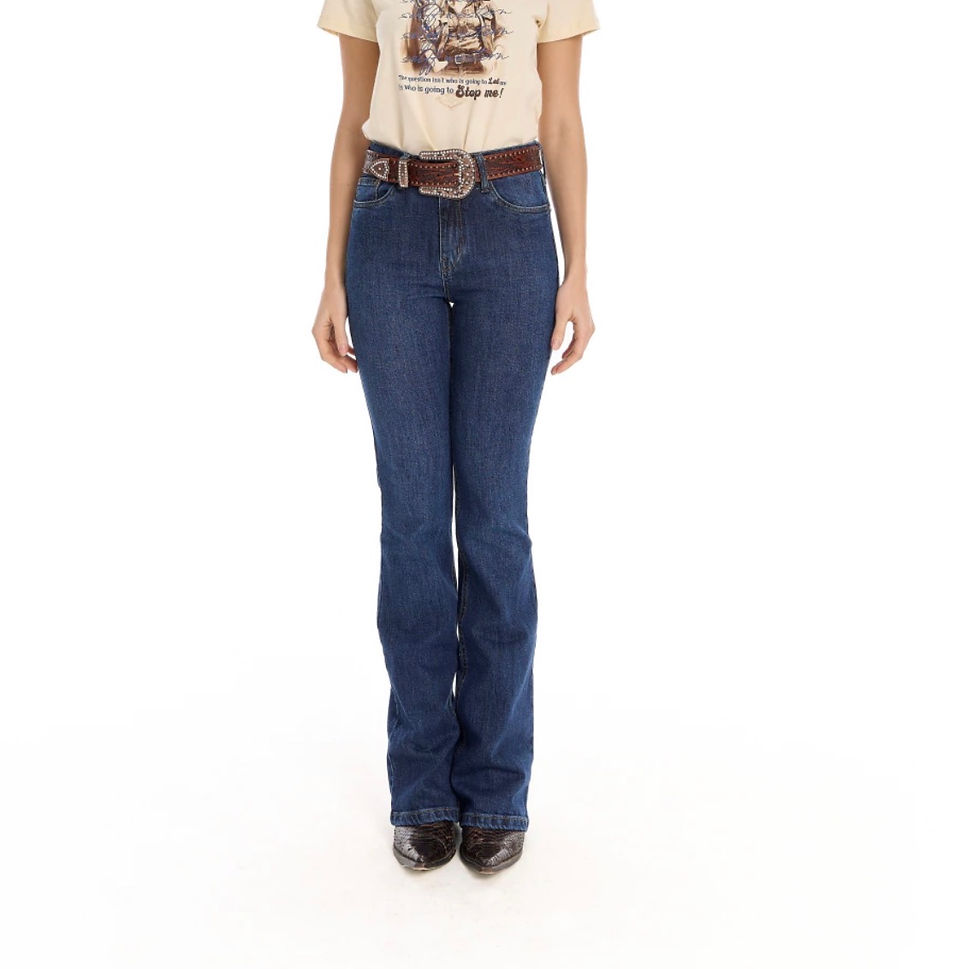 Miniatura: Self western classic boot cut fem CBT46