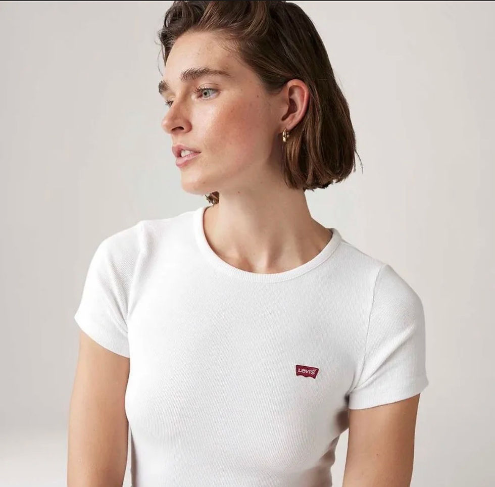 Miniatura: Levis camiseta canelada fem 001J30006