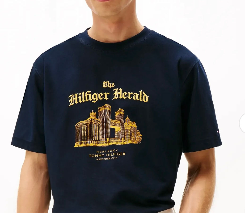 Tommy Hilfiger camiseta herald skyline graph 40920