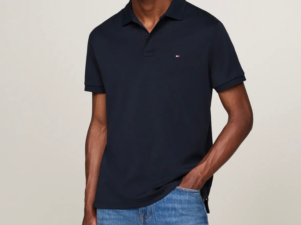 Tommy Hilfiger polo azul marinho THMW0MW40307