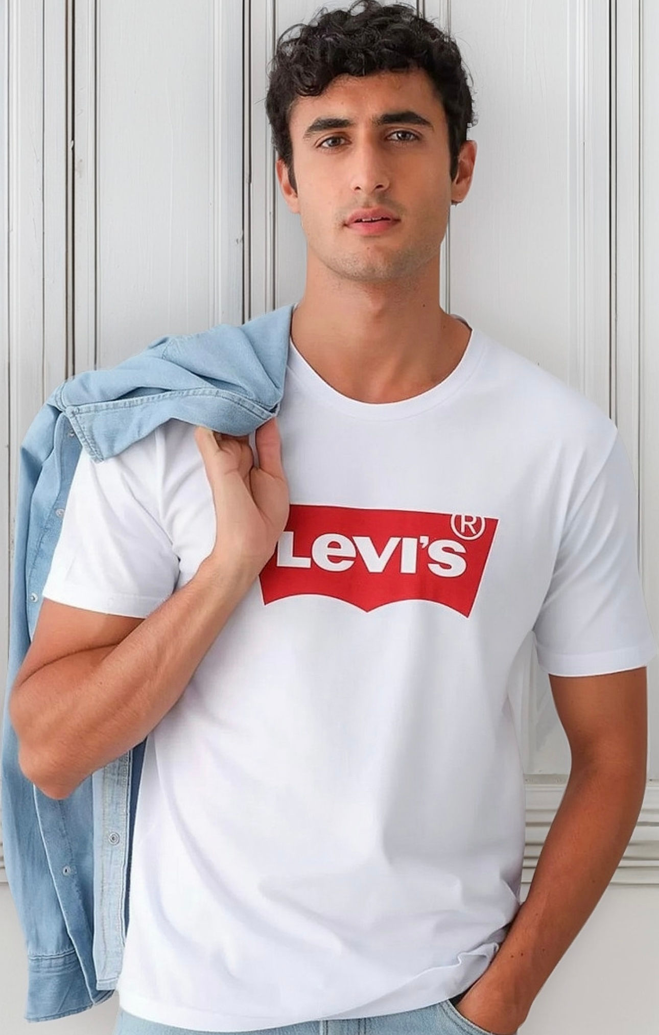 Levis camiseta masc basica branca LB0010027