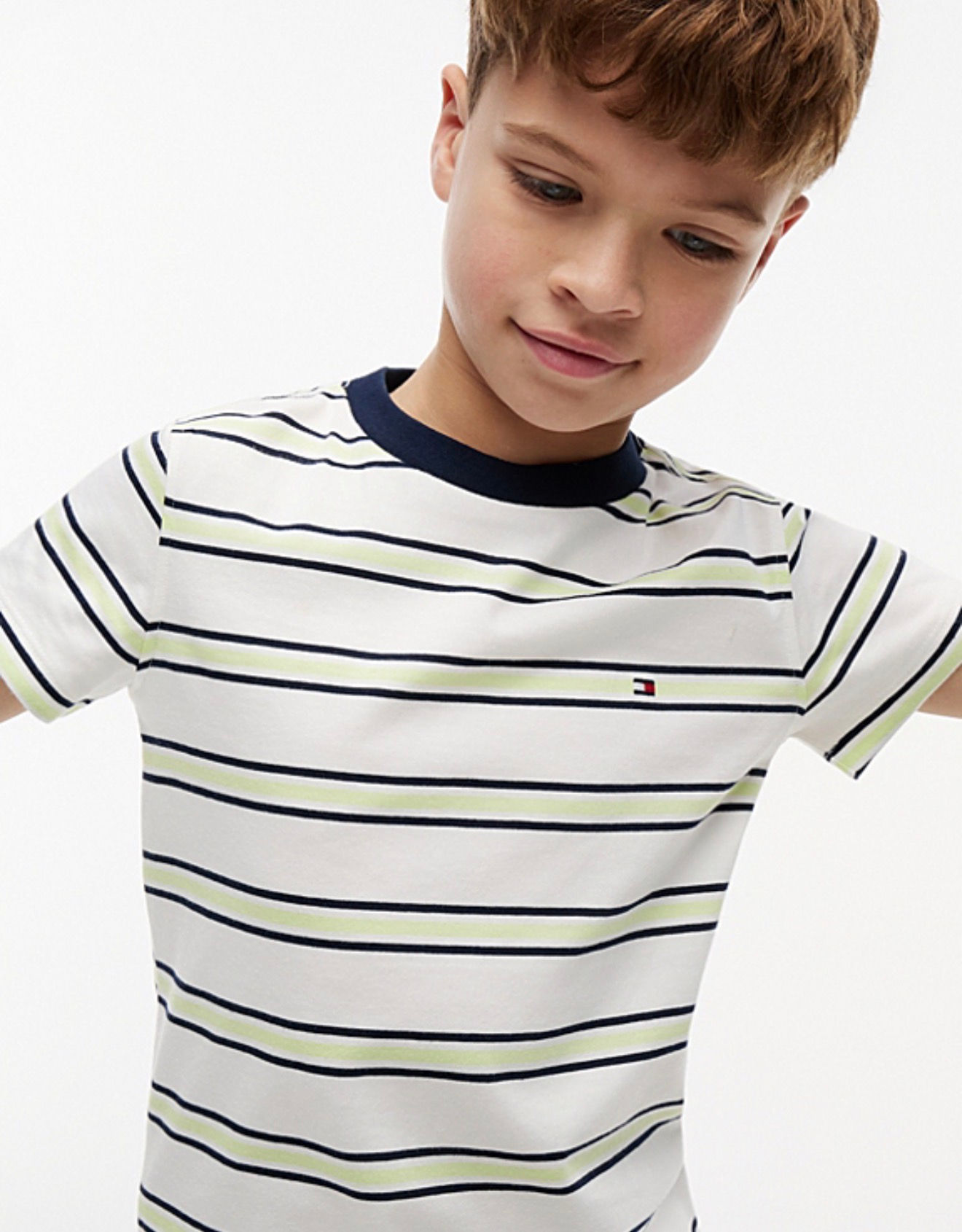 Tommy hilfiger camiseta infantil essential cotton 06879