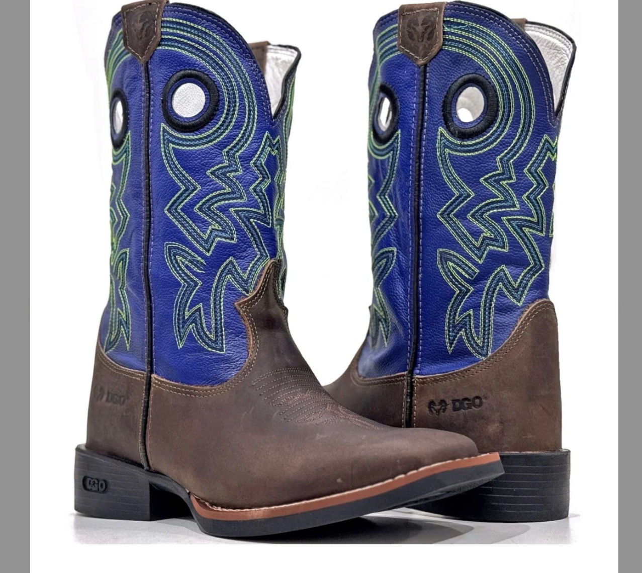Dgo bota med dog azul 142G2P