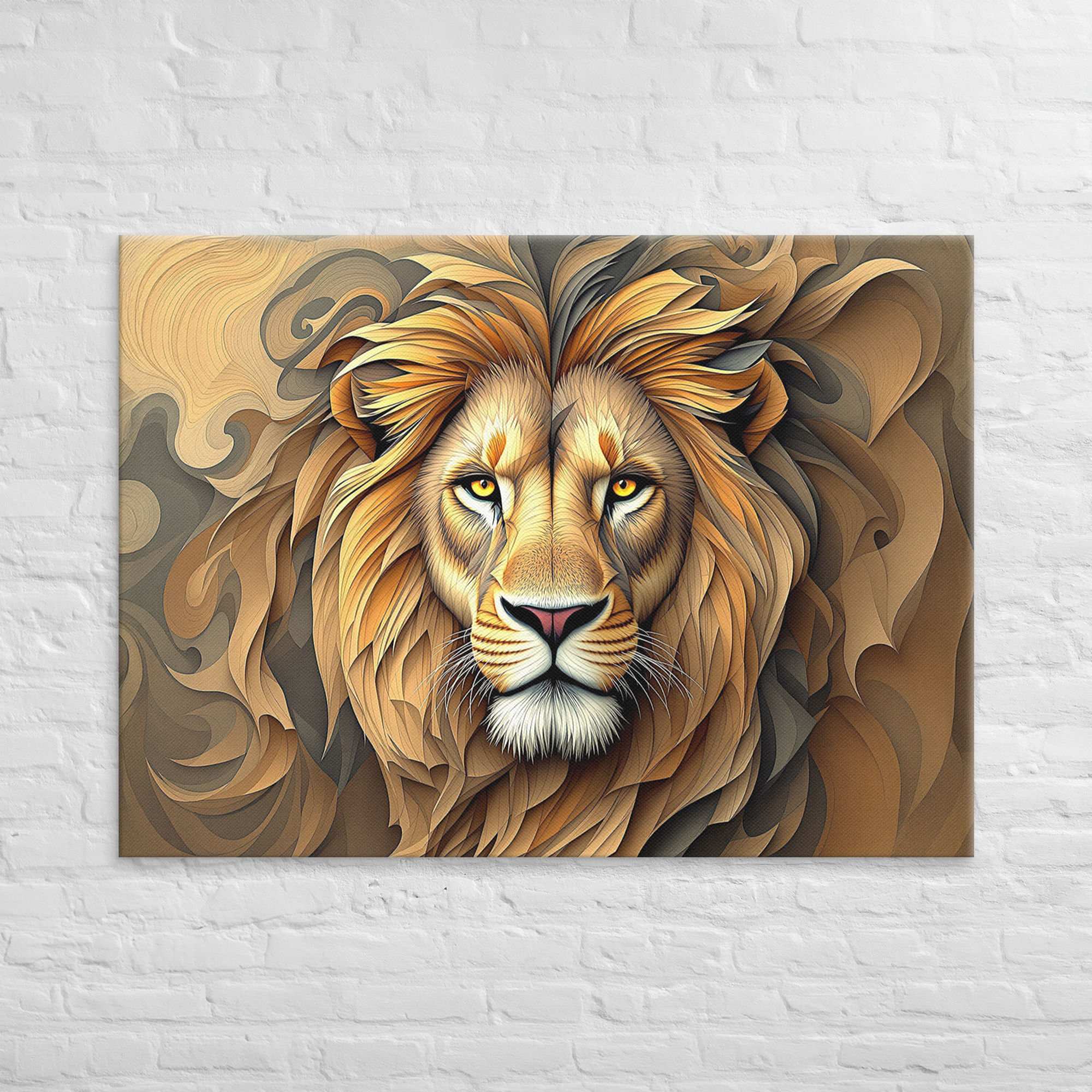 Gallery Wrap - I AM LION