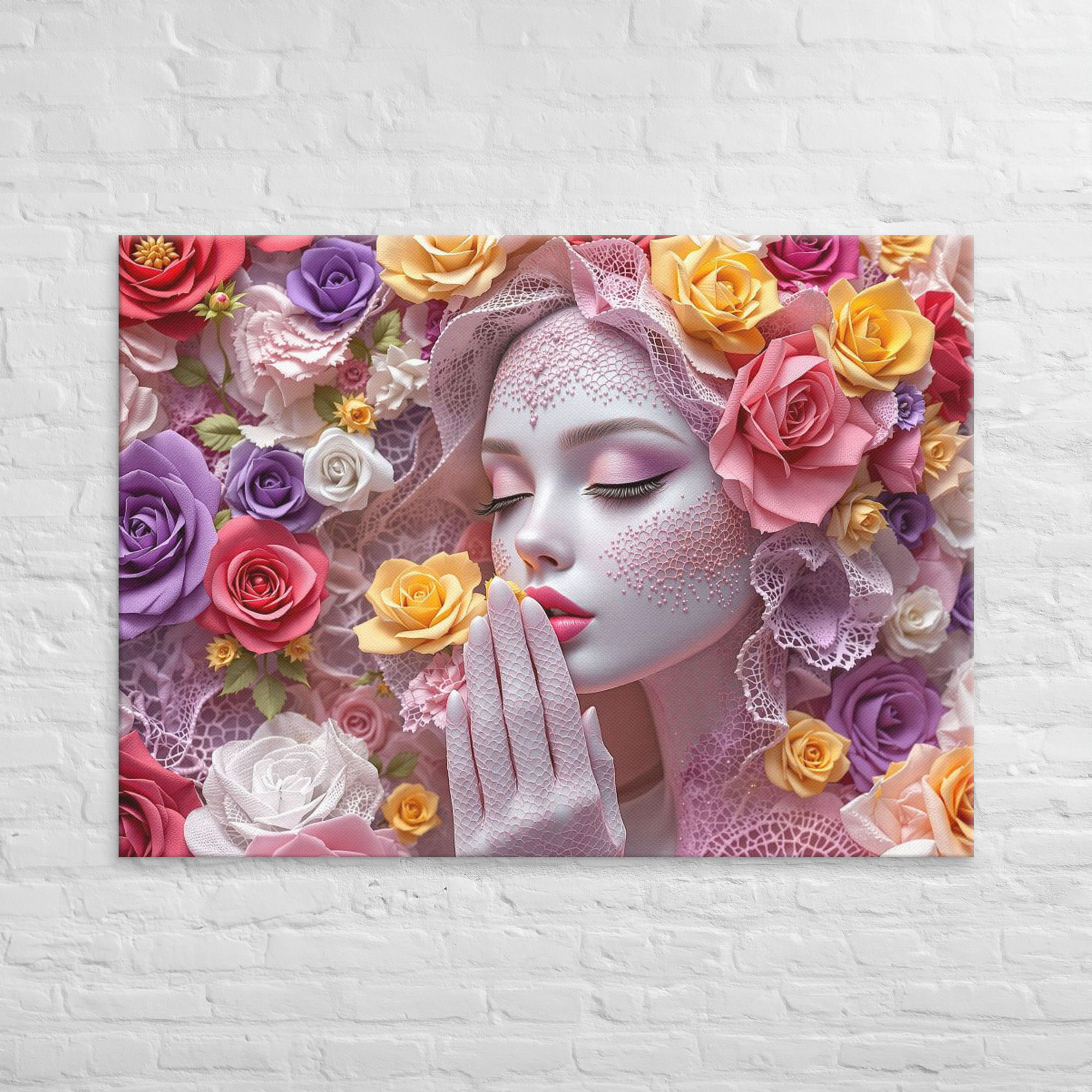 Gallery Wrap - PINK and ROSEY