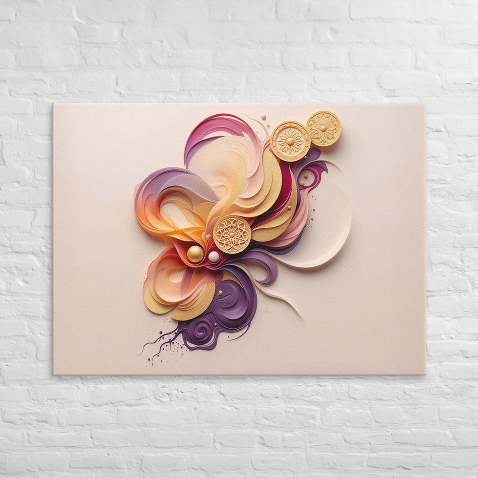 Gallery Wrap - GEOMETRICAL SWERVE