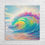 Thumbnail: Gallery Wrap - COLORED WAVE