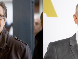 Gary Oldman aconselha J.K. Simmons sobre o Comissário Gordon.