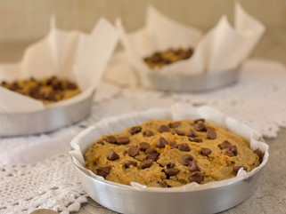 Pie de galletas de chips de chocolate