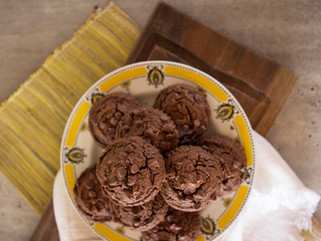 Muffins de Lentejas con chips de chocolate