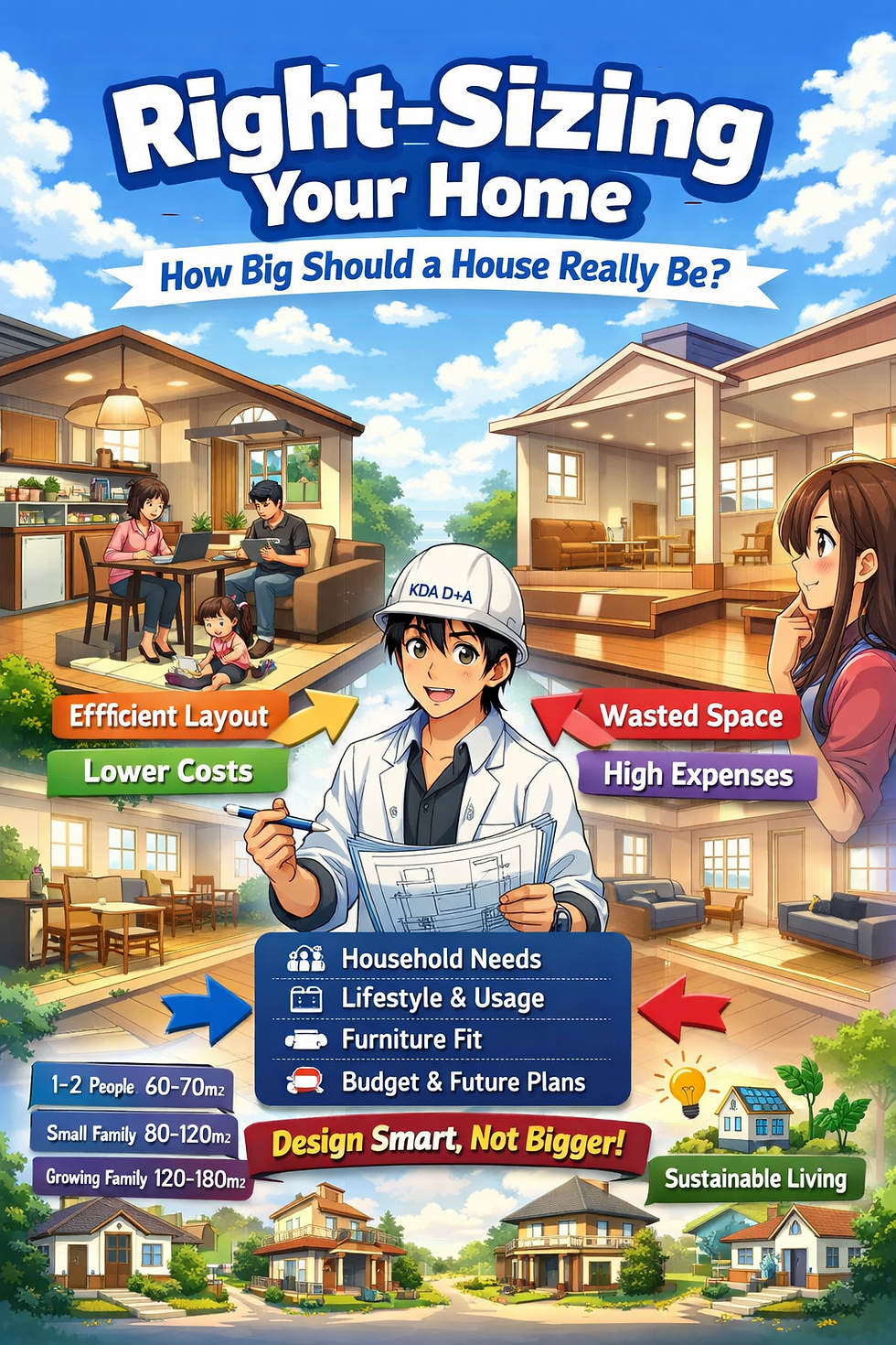 Right-Sizing Your Home: How Big Should a House Really Be?