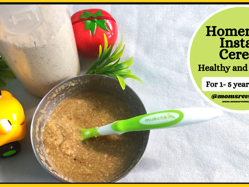 Homemade Instant Cerelac| Travel Food For Babies and Toddlers| For 1- 5 years of Kids