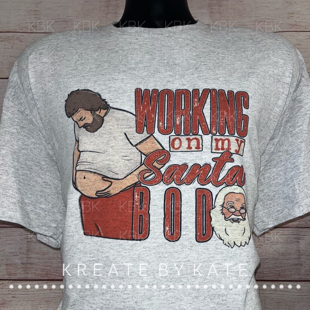 Santa Bod - Tee