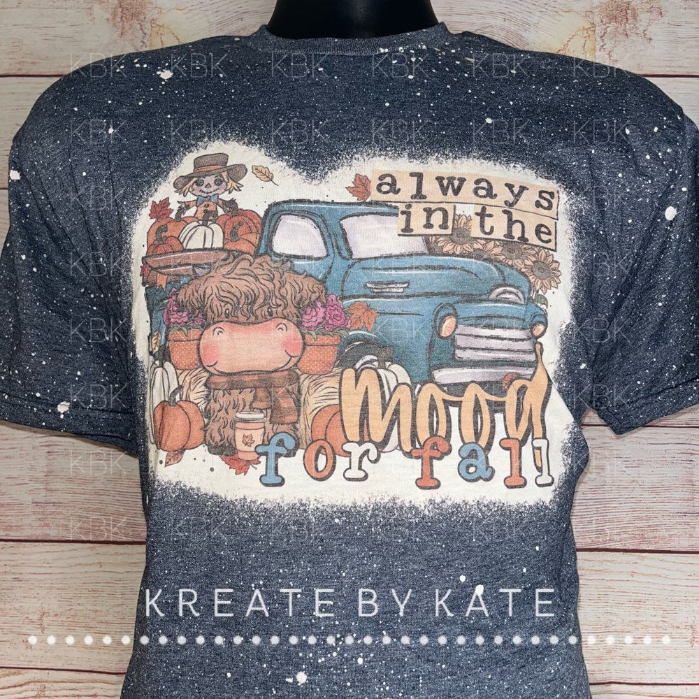 Fall Mood - Bleached Tee